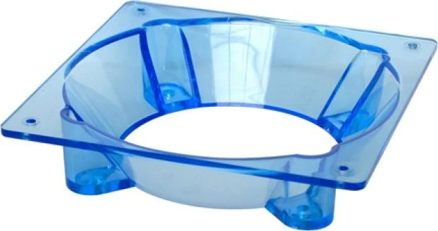Lüfteradapter/Fan Adapter von 80x80mm auf 120x120mm UV
