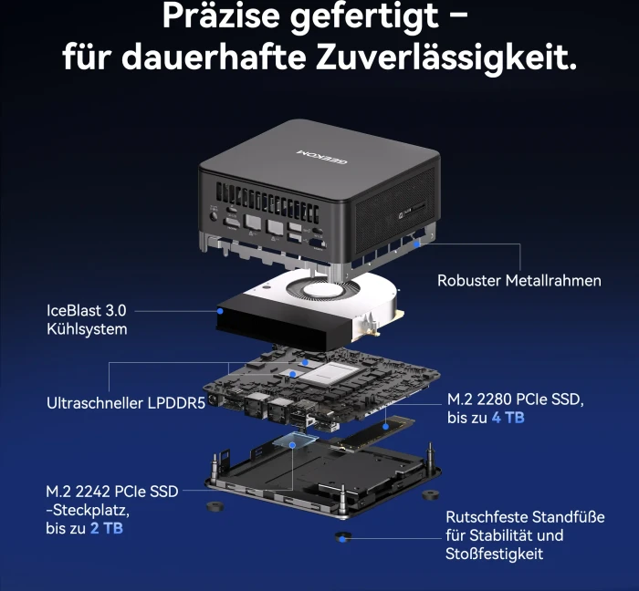 Geekom IT13, Core i9-13900HK, 16GB RAM, 1TB SSD