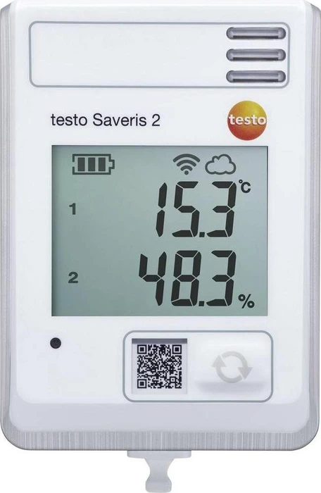 Testo Saveris 2-H1 Temperatur-/Feuchte-Messgerät Funk-Datenlogger