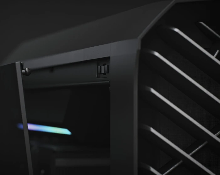 Fractal Design Torrent Nano White TG Clear Tint, Glasfenster, Mini-ITX