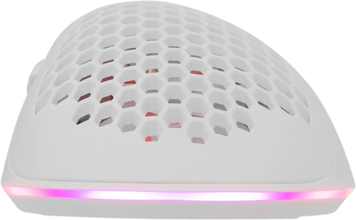 White Shark Lionel White Wireless Gaming Mouse, weiß, USB