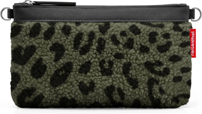 Reisenthel mini pouch Schultertasche teddy leo olive