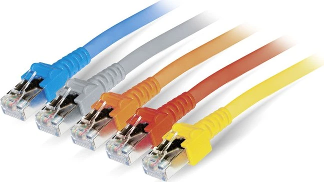 Dätwyler Patchkabel, Cat5e, S/UTP, RJ-45/RJ-45, 10m, grau