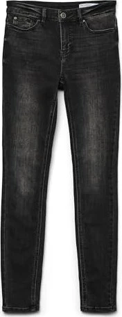 Vero Moda Flash Mid Rise Skinny Jeans black denim (Damen)