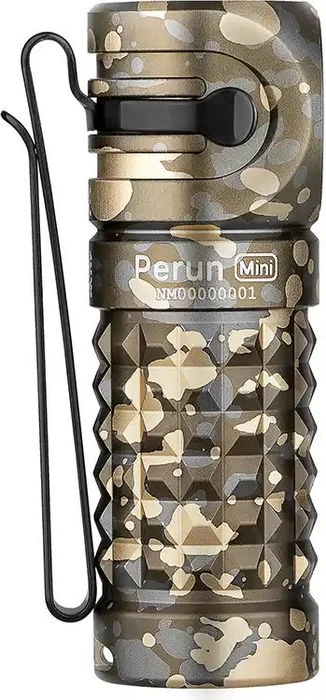 OLight Perun Mini Stirnlampe desert camo