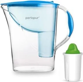 PearlCo Standard Tischwasserfilter inkl. Kartusche Alkaline blau