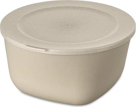 koziol Connect Box 4 mit Deckel Speisegefäß 4l nature desert sand