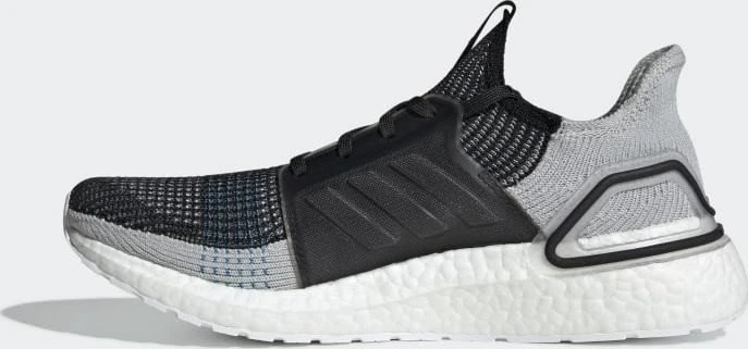 adidas Ultraboost 19 core black/grey six/shock cyan (Herren)