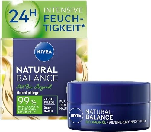 Nivea Visage natural balance Regenerierende Nachtpflege, 50ml