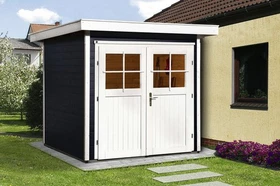 Weka 227 205x209cm Gerätehaus anthrazit