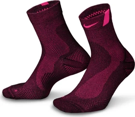 Nike Lightweight Micro Crew Laufsocken black/hyper pink