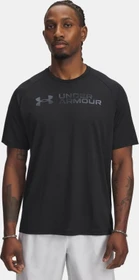 Under Armour Tech Reflective Funktionsshirt kurzarm black/titan gray (Herren)