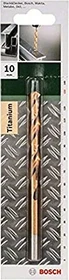 Bosch DIY HSS-TiN Metallbohrer, 10x87x133mm, 1 Stück