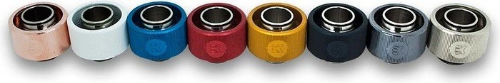 EK Water Blocks EK-ACF Fitting G1/4" auf 19/13mm, weiß