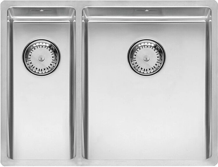 Reginox New York 18x40+40x40 Comfort Becken rechts edelstahl