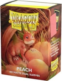 Dragon Shield Matte Dual Sleeves Standard peach, 100 Stück
