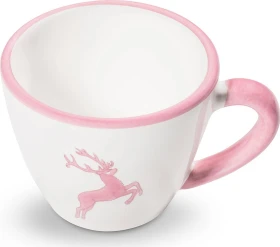 Gmundner Keramik Rosa Hirsch Espressotasse Gourmet 60ml