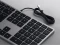 Satechi Slim W3 Wired Backlit Keyboard, -C, schwarz/grau, USB, DE Vorschaubild