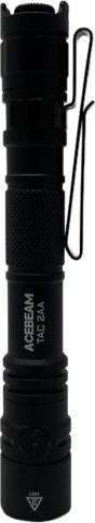 AceBeam TAC 2AA Taschenlampe schwarz