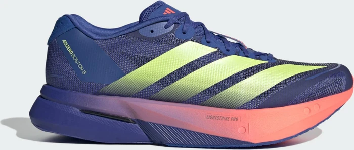 adidas Adizero Boston 13 dual indigo/frozen lemon/solar turbo (Herren)