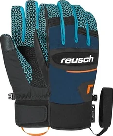 Reusch Dragon R-Tex XT Skihandschuhe dress blue/orange popsicle