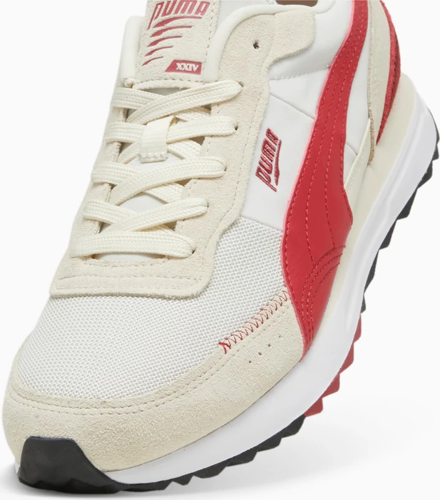 Puma Road Rider Suede vapor gray/club red