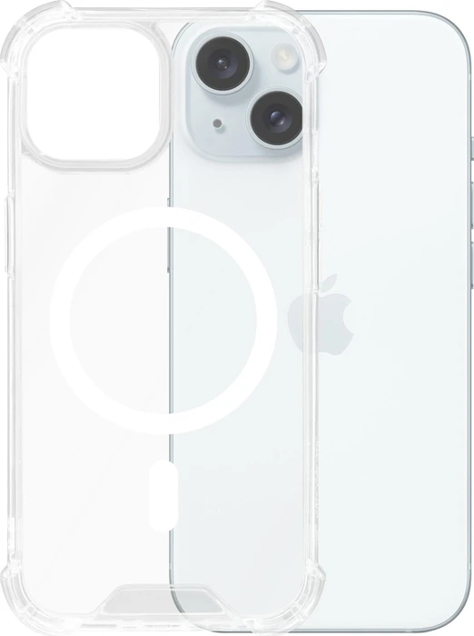 Tactical MagForce Plyo Cover für Apple iPhone 15 transparent