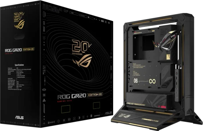 ASUS ROG GR20 Edition 20, Glasfenster