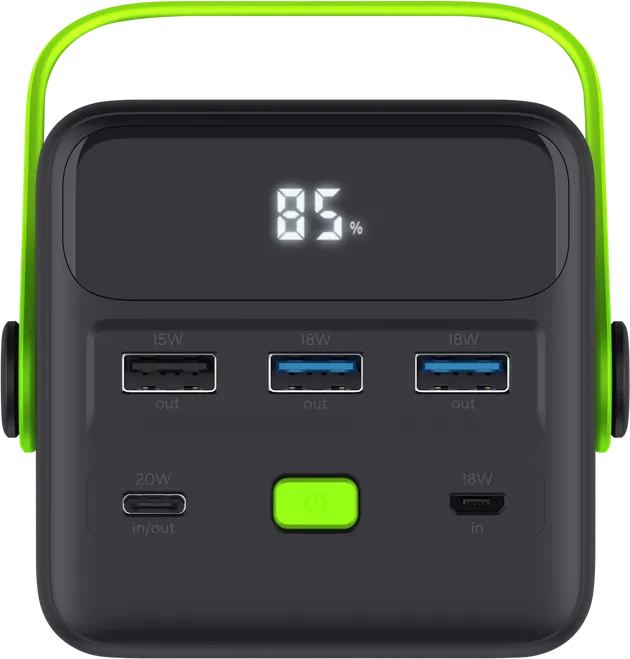 Trust Powerbank Redoh 50000mAh schwarz/grün
