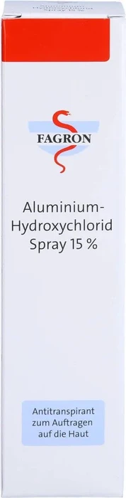 Fagron Aluminium-Hydroxychlorid Spray 15% Antitranspirant, 100ml