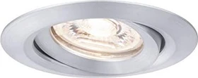 Paulmann Nova Mini Coin LED 4.2W Einbauleuchte alu gedreht