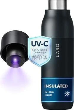 LARQ PureVis Isolierflasche 500ml obsidian black