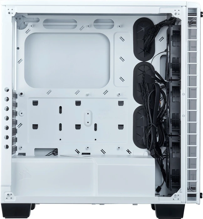Corsair Crystal Series 460X RGB weiß, Glasfenster