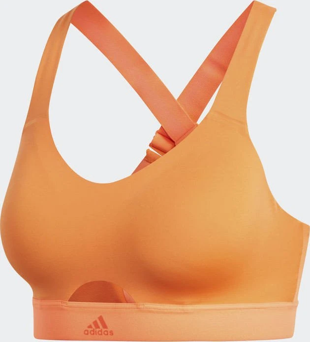 adidas Stronger For It Soft Sport-BH hi-res orange (Damen)