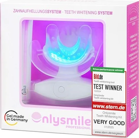 Hager Pharma OnlySmile Zahnaufhellungssystem Whitening Kit