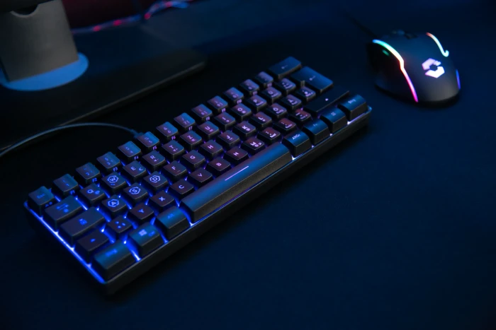 Speedlink Letos RGB 60% Gaming Keyboard, schwarz, LEDs RGB, USB, DE