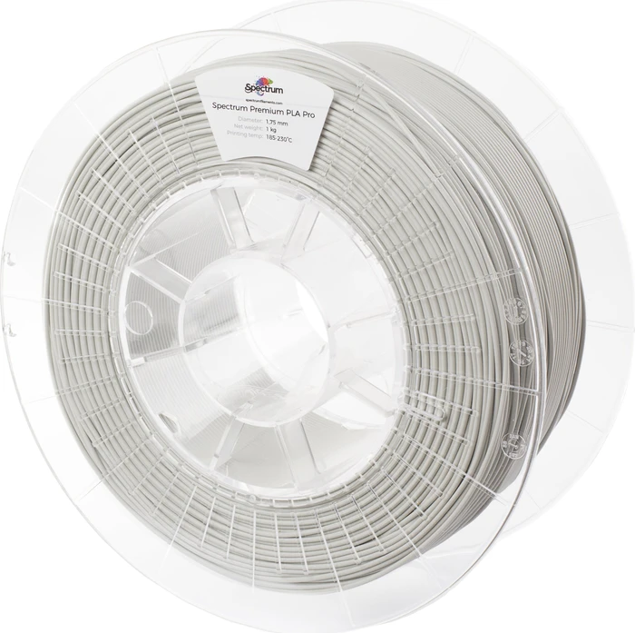 Spectrum PLA Pro, light grey, Spule, 1.75mm, 1.00kg