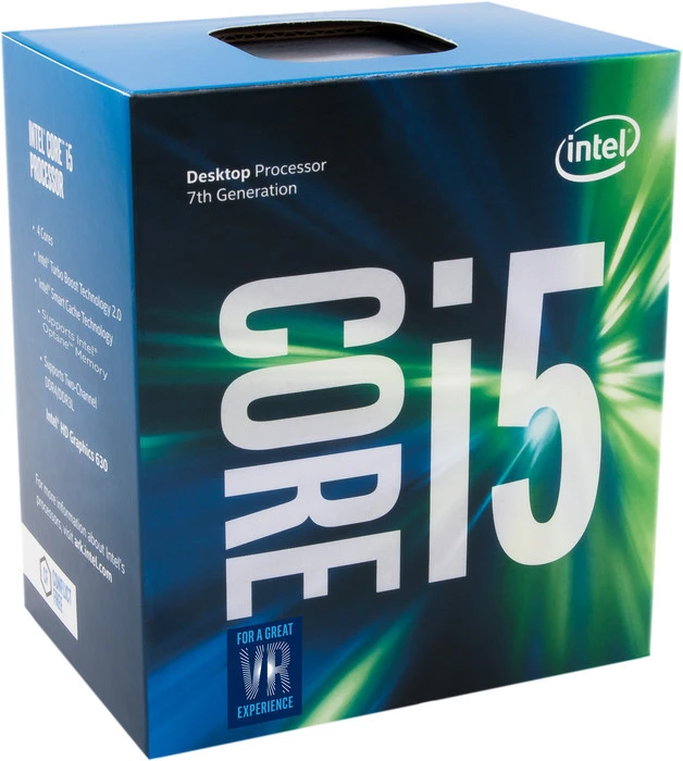 Intel Core i5-7600, 4C/4T, 3.50-4.10GHz, boxed