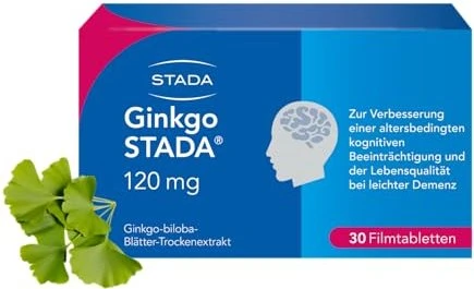 Stada Ginkgo Stada 120mg Filmtabletten, 30 Stück