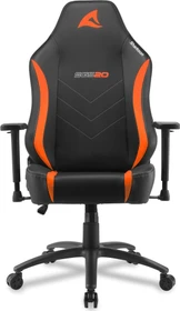Sharkoon Skiller SGS20 PU Gamingstuhl, schwarz/orange