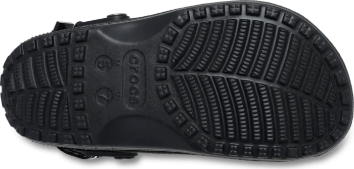 Crocs Crafted Vegan Suede Stitch Clog schwarz