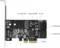 DeLOCK 4x SATA, 1x M.2 SATA, PCIe 3.0 x4 Vorschaubild