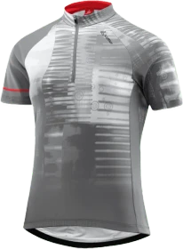 Löffler Spela Mid Half-Zip Trikot kurzarm steel grey (Damen)