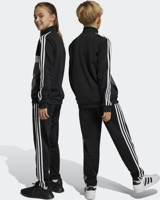 adidas Essentials 3-Streifen Tiberio Trainingsanzug schwarz/weiß (Junior)