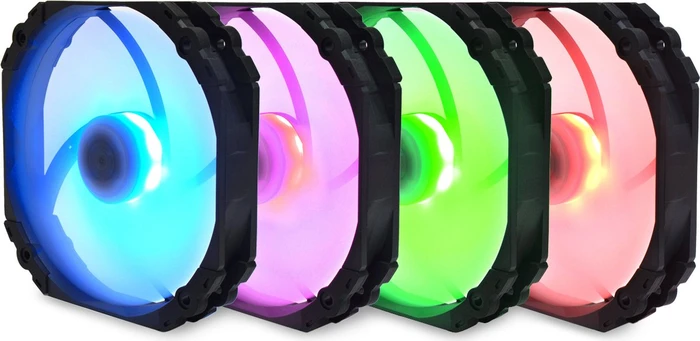 Scythe Kaze Flex 140 Round RGB 1800rpm, 140mm