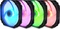 Scythe Kaze Flex 140 Round RGB 1800rpm, 140mm Vorschaubild
