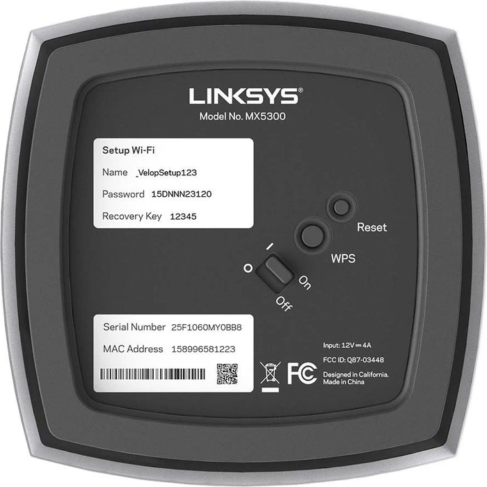 Linksys Velop AX5300, stand-alone
