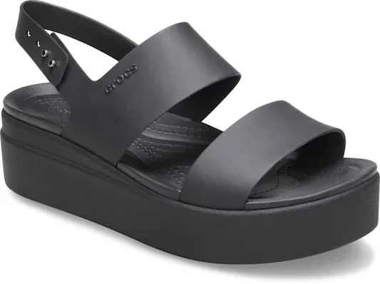 Crocs Brooklyn Low Wedge schwarz (Damen)