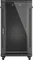 Lanberg 19" Rackschrank 22HE, freistehend, Flat Pack, Glastür, IP20, RAL 9004, 800mm tief Vorschaubild