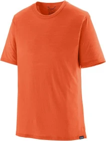 Patagonia Capilene Cool Merino Funktionsshirt kurzarm coal orange (Herren)